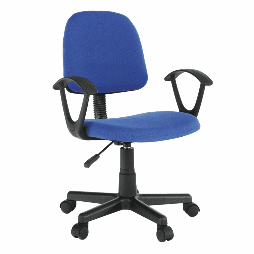 KONDELA 811/5000Kancelářská stoličky, modrá / čierna, TAMSON